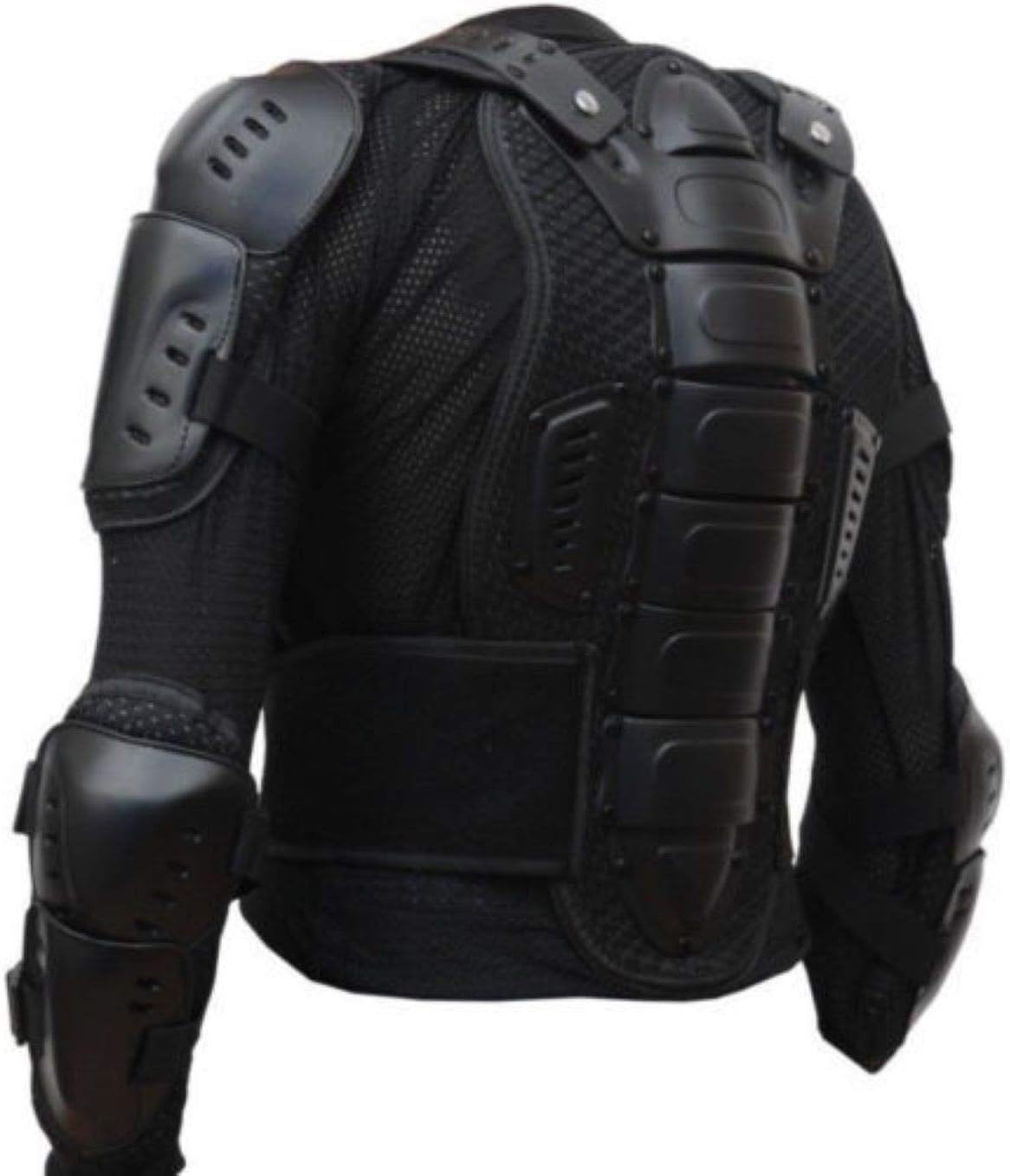 KIDS BLK SCORPION SPINE GUARD BODY ARMOUR MOTORBIKE/SKI/SKATING MOTCROSS JACKET (XL) - Image 4