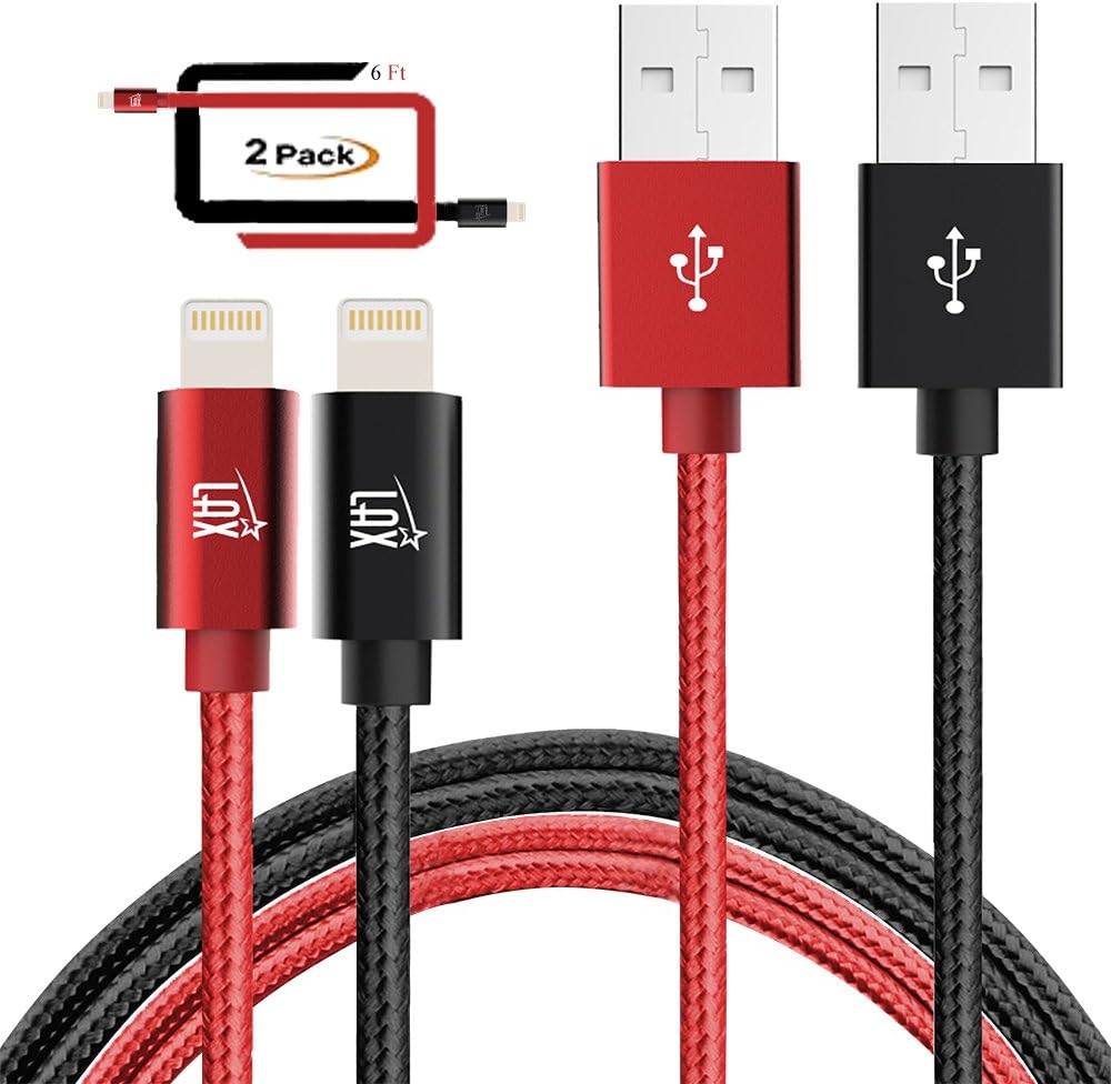 LAX iPhone Charger Lightning Cable [Mfi Certified