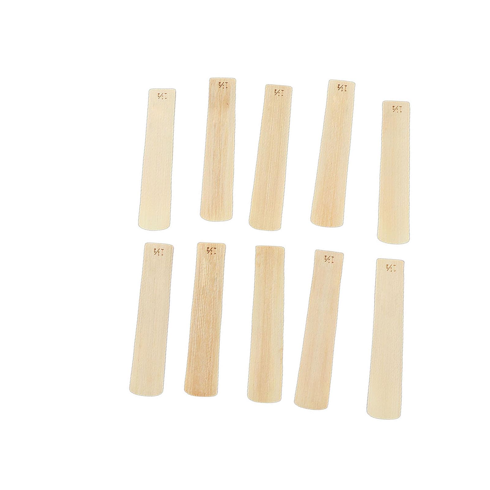 VBESTLIFE Tenor Saxophone Reed, 10Pcs 1.5 Strength Reed for Tenor Sax Music Instrument Accessories