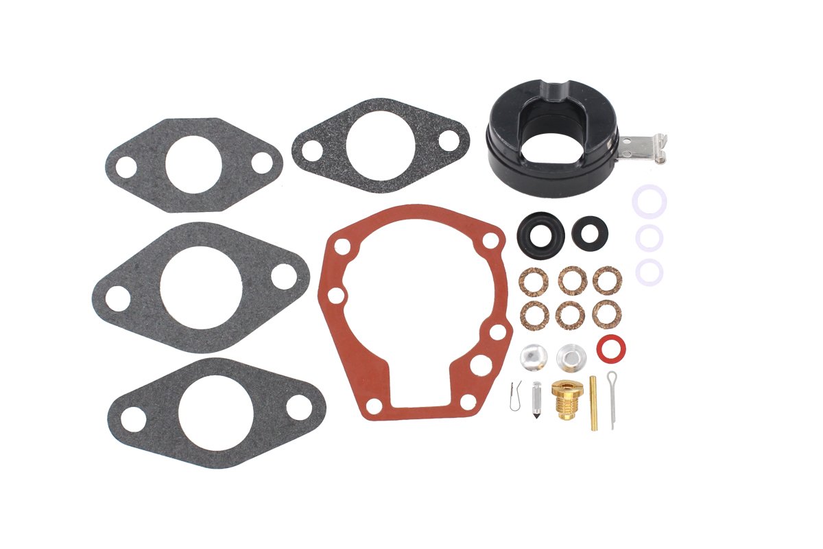Carburetor Rebuild Carb Repair Kit for Johnson/Evinrude 1.5HP 2HP 3HP 5  5.5HP 6HP 7.5HP 10HP 15HP 18 HP BRP Outboard Replaces 439071 0439071 OMC  382045 ...