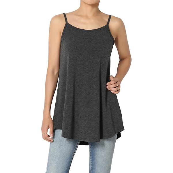 トップス THIN STRAP A LINE TOPS Sleeveless A-line Top - Black - Ladies | H&M US