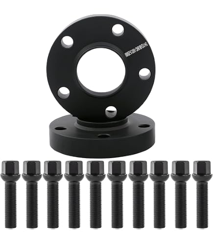 Wheel Spacers 15mm 5x112 Hubcentric For Audi & Mercedes (Bore 66.6mm