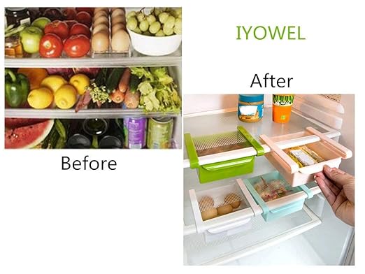 Uteruik - Cajonera multifunción de plástico Nevera de Cocina ...