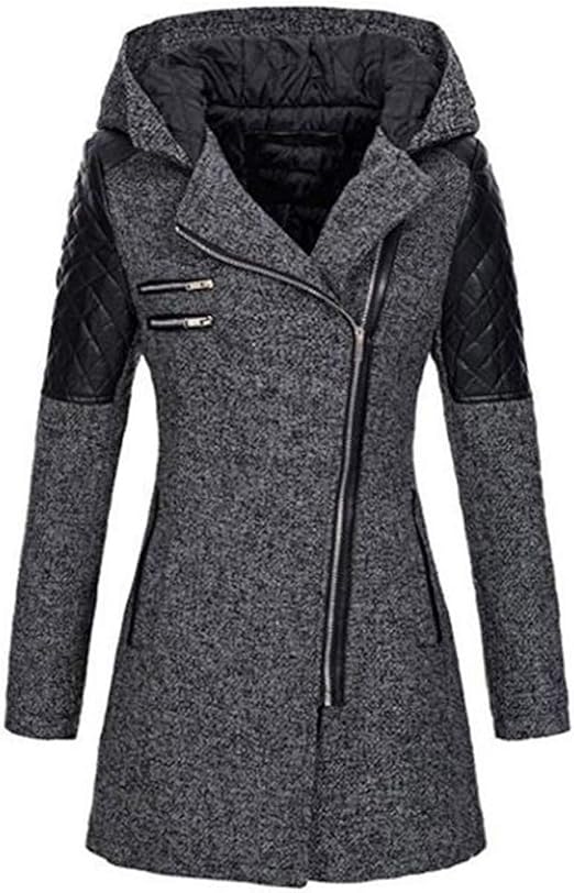 trenchcoat met capuchon dames