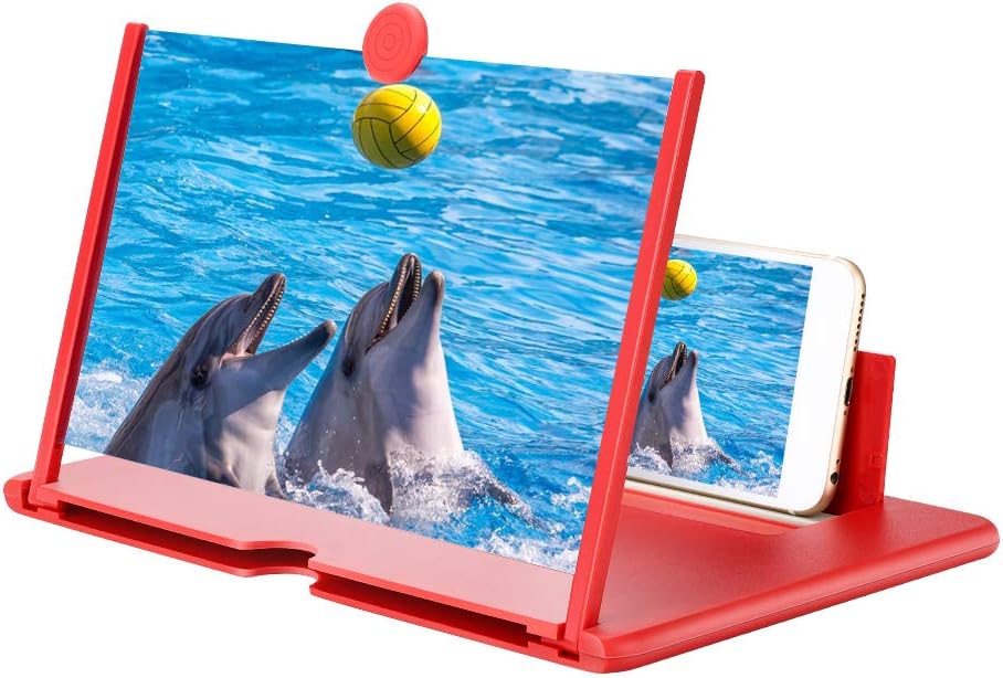 Loupe 3D pour Smartphone Agrandisseur Ecran Telephone Loupe d'écran de