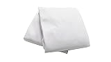 Baby Doll Bedding 2 Piece Cradle Sheets, White