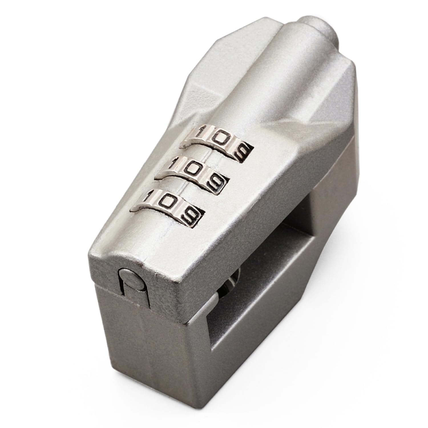 デイトナ(Daytona) バイク用 ヘルメットロック 汎用(φ22.2/25.4mmハンドル用) ダイヤルタイプ シルバー 95205商品画像