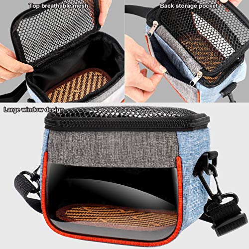 Guinea Pig Carrier Bag Cute Travel Sling for Small Animals, Guinea