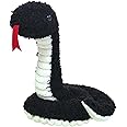 Doindute Black Plush Snake Stuffed Animal Toy, Soft Cuddly Plushie Hugger Toy for Boys & Girls, Gifts for Kids or Girlfriend, 17 Inches
