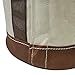 Klein Tools 5104S Canvas Bucket, Tool Bucket Made with No. 4 Canvas and Leather Bottom, with Swivel Snap Hook Included, 100-Pound Load Rated