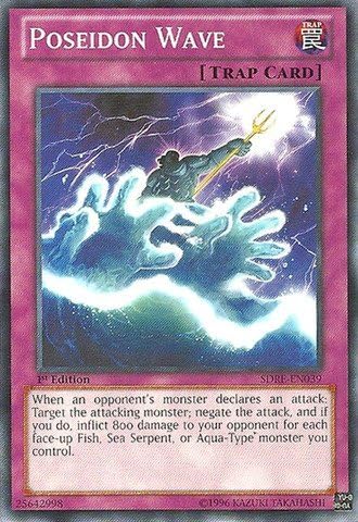 Toys Hobbies Poseidon Wave Yugioh Card Genuine Yu Gi Oh Card Penbrynmynach Co Uk