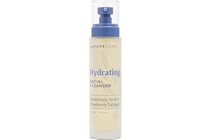 NATURE LOVE Hydrating Facial Cleanser – Hyaluronic Acid + Niacinamide + Ceramides – Gentle Daily Face Wash for All Skin Types