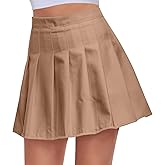 Pleated Skirts for Women Tennis Skirt with Shorts High Waisted Mini Skirt Athletic Golf Skirts Uniform Cheer Dress