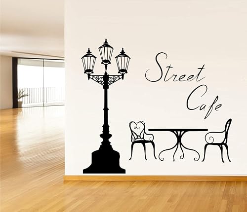 Amazon Com Vinyl Sticker Coffee Shop Street Cafe Restaurant Cup Logo Sign Emblem Mural Decal Wall Art Decor Eh Handmade