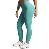Aoxjox Workout Seamless Leggings for Women High Waisted Fitness Yoga Contour Sculpt Pants 22"
