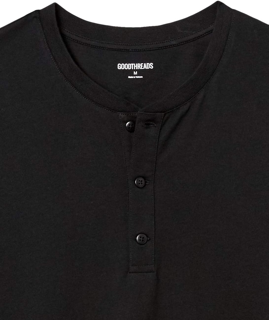  Brand - Goodthreads Men's Cotton Short-Sleeve Henley: Clothing