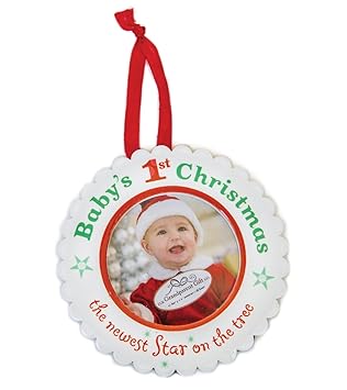 baby's first christmas ornament amazon