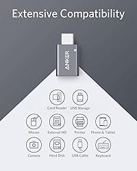 Anker USB C Adapter (2 Pack), USB C to USB Adapter