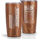 NUI LIVING 20 OZ Best Dad Ever Stainless Steel Tumbler: Unique Gift Idea for Men, Husband, Father - Christmas, Anniversary, Birthday; Eco-Friendly, Spill-Proof & Insulated for Perfect Temperature