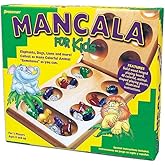 Mancala For Kids - Simple Strategy Game That Appeals to Kids by Pressman Multi Color, 5"