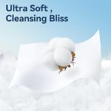 Winner Soft Face Towels 100% Cotton 300 Ct 3 Pack Unscented Biobased view 5