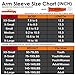 COOLOMG Pair Youth Adult Power Shooter Arm Sleeve Compression Padded Baseball Basketball Cycling Nebula Sky XXS-XL