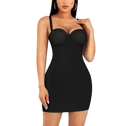 Body Shaper Amazon Ladies Full Slips Strapless Slip SHAPERX