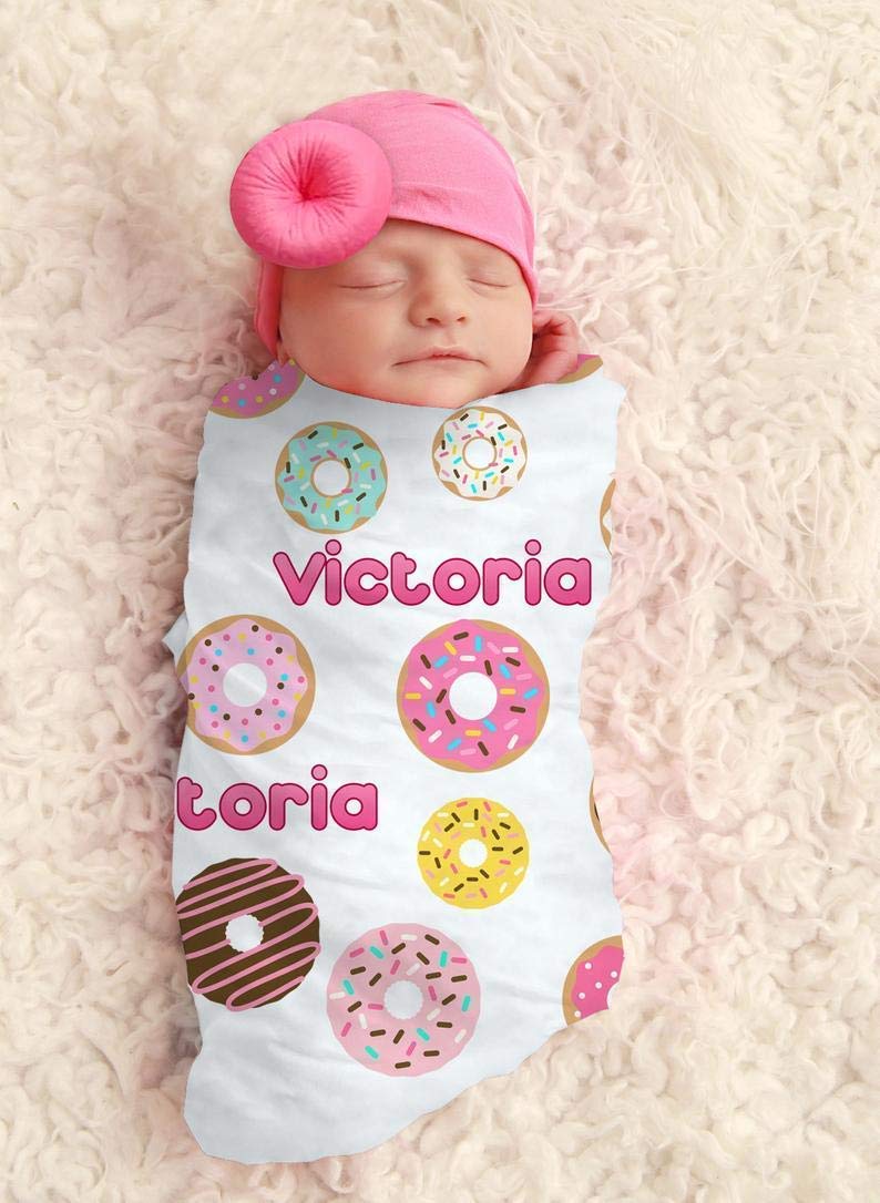 donut swaddle blanket