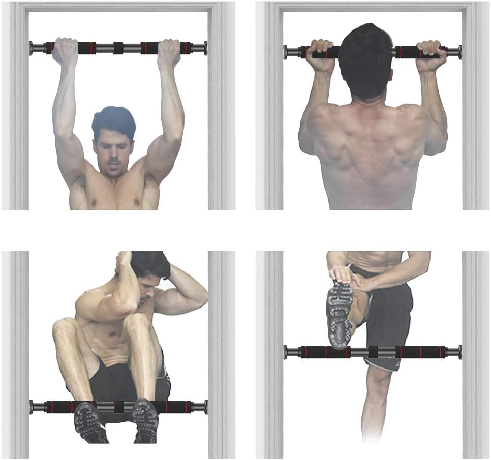 Pull Up Bar Door Frame ChinUp Bar for Doorway with Extended Hand