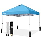 Crown Shades 10x10 Pop Up Canopy - Beach Tent with