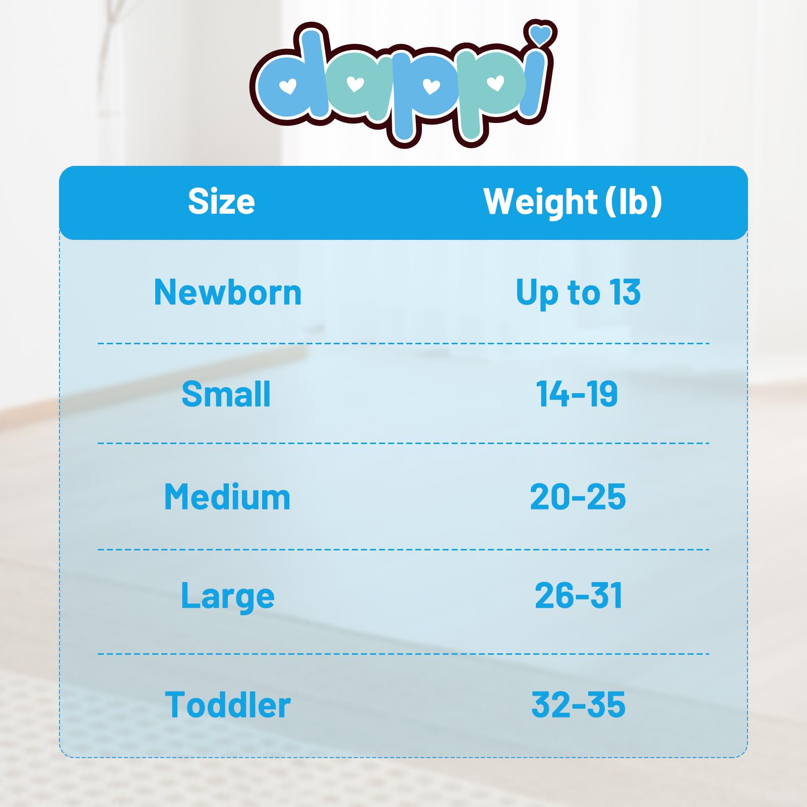 Reusable Waterproof 100% Nylon Taffeta Diaper Pants for Potty Training & Swimming, Leak-Proof & Rip-Proof, Medium (Fits 20-25 lbs), 4 Counts