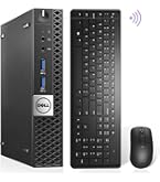 Dell Optiplex 7060 Micro Computer Mini PC with Wireless Keyboard