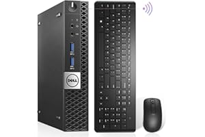 Dell Mini PC OptiPlex 7040 Micro Desktop, i7 6700T Quad Core Up to 3.60GHz,16GB DDR4 512GB M.2 NVMe SSD, AX900 WiFi + Bluetoo