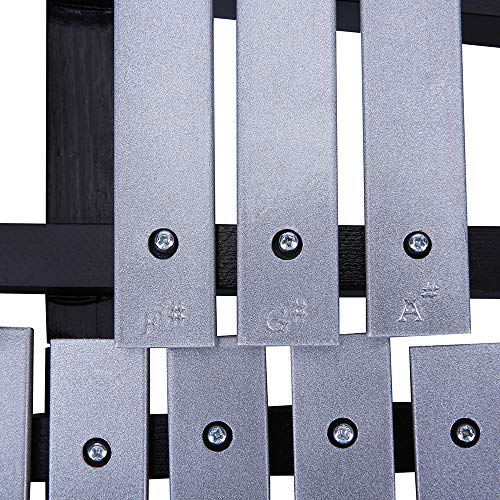 Yinama Foldable Glockenspiel Xylophone Professional Percussion Musical Instrument 30 Note