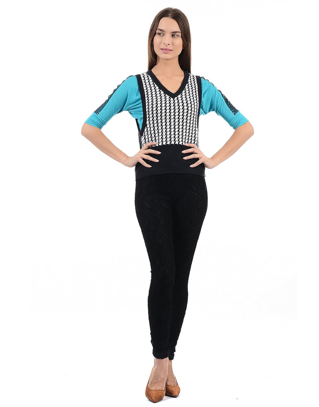 flying machine women casual sweater