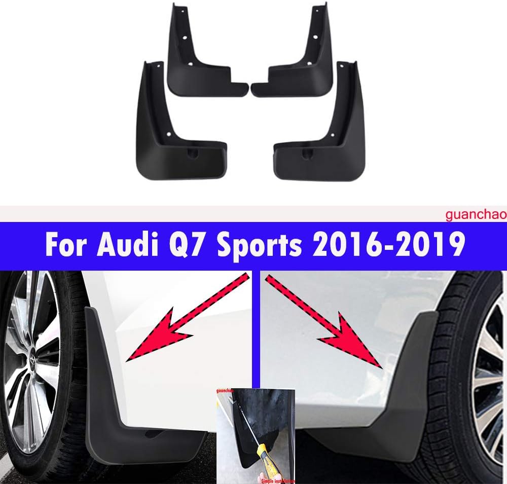 Car Mudguard Mudflaps Splash Guard Fender New Fit For Q7 Sports 2016 2017 2018 2019