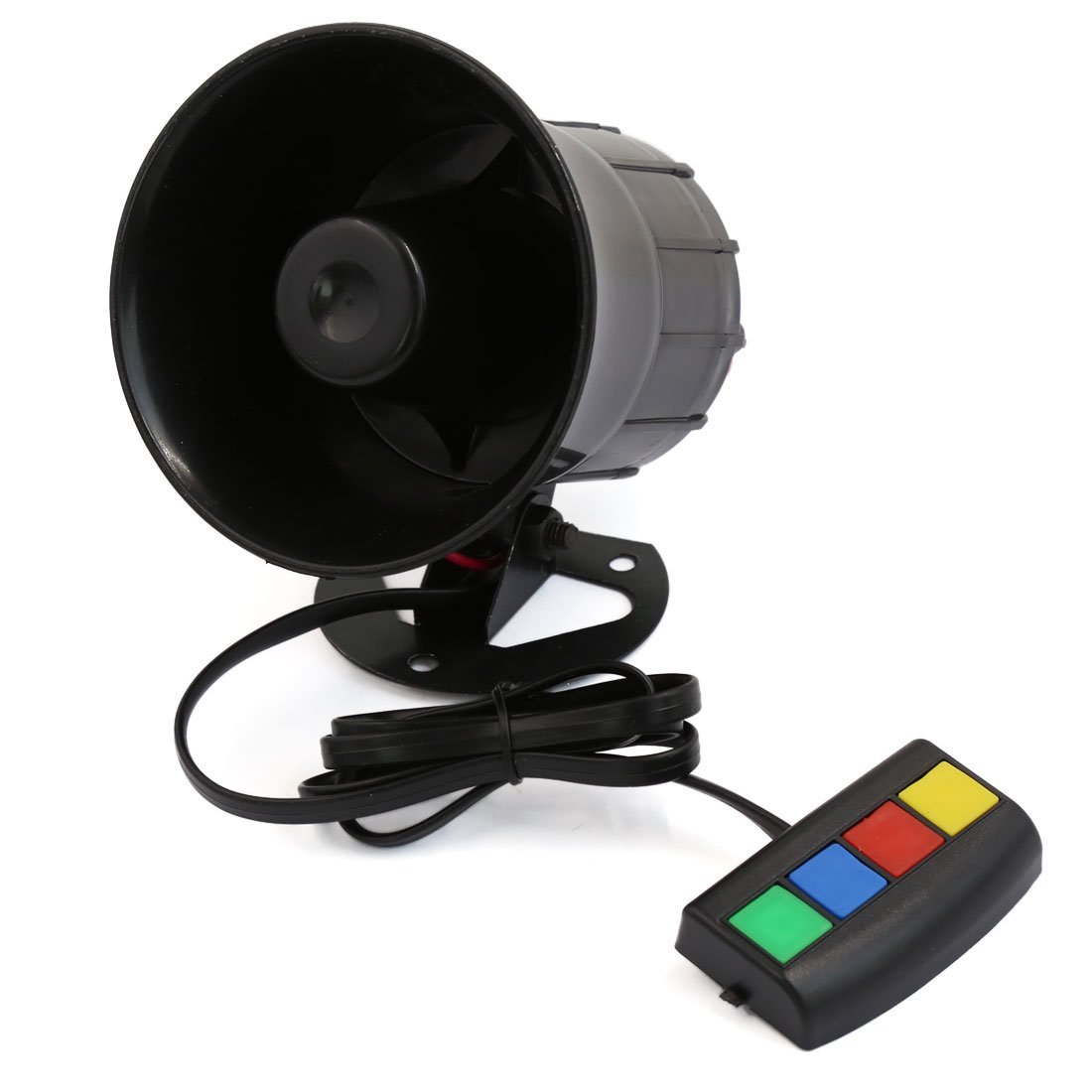 Amazoncom Uxcell 12v 30w Warning Alarm Loud Siren Horn For -