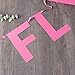 TINKSKY Let's Flamingle Bunting Banner Hawaii Party Supplier Glitter Paper Hanging Garland Decoration 3M