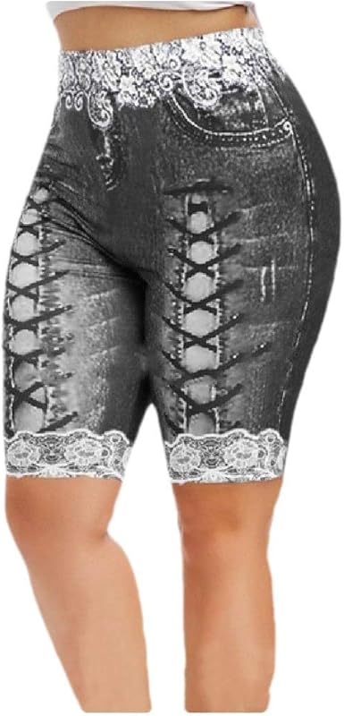amazon plus size biker shorts