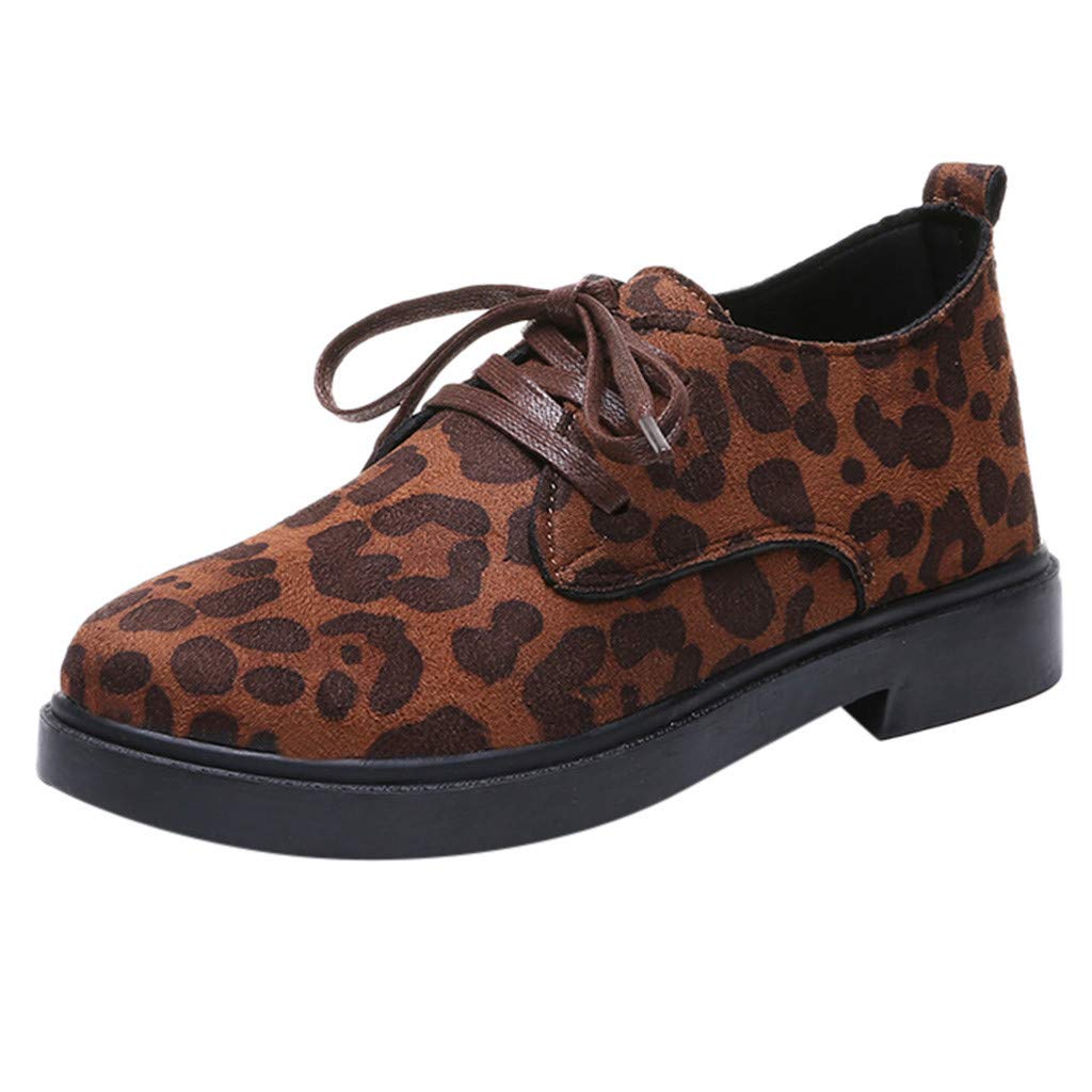Bronw leopard print shoe 