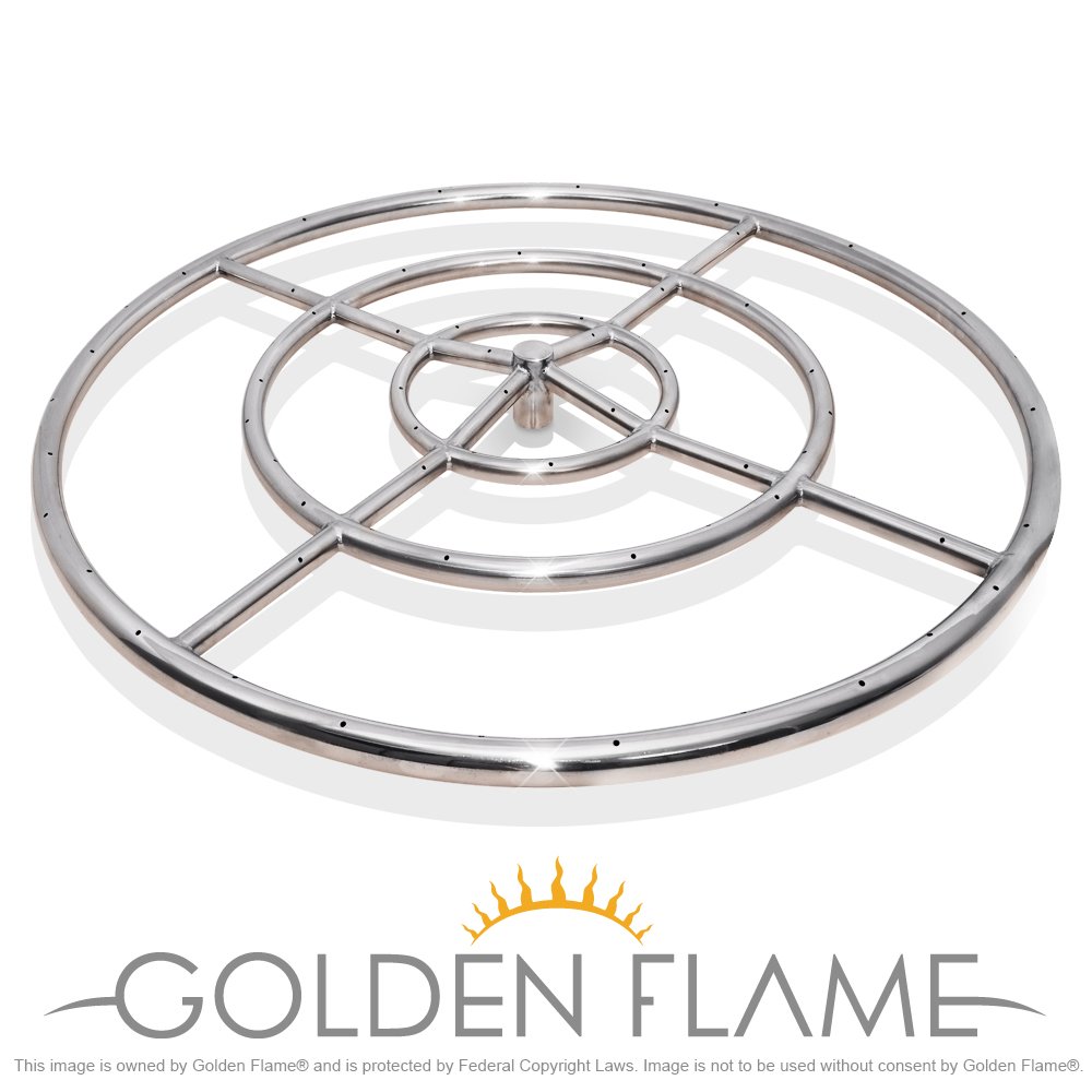 How To Make A Fire Pit Burner Ring at Ella Stewart blog