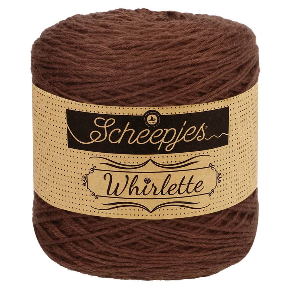 Scheepjes - Scheepjes Whirlette 863 Chocolate Yarn - 1x100g — image 1
