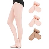 Stelle Women's Ballet Tights Ultra Soft Pro Footed Tights Adult Dance Leggings