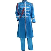Men's 1960's British Pop-Star Costume Adults 60's Rock Band Musician Cosplay Jacket Costume Suit
