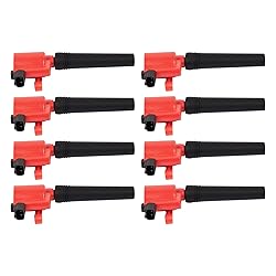 TRQ Ignition Coil Set Compatible with 2002-2005