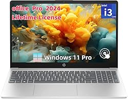 HP 15.6" Touchscreen Laptop, with Office 2024