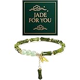 72ore Jade Bracelet for Women Jade Bangle Bamboo Bracelet Green Bracelets Lucky Protection Bracelets Jewelry Gifts