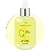 ELT Vita Youth Vitamin C Face Serum 1.69fl.oz.(50ml) - Ferulic Acid, Beta-Glucan - Skin Brightening, Anti-Aging, Dark Spot Remover - Korean Skincare (Pack of 1)