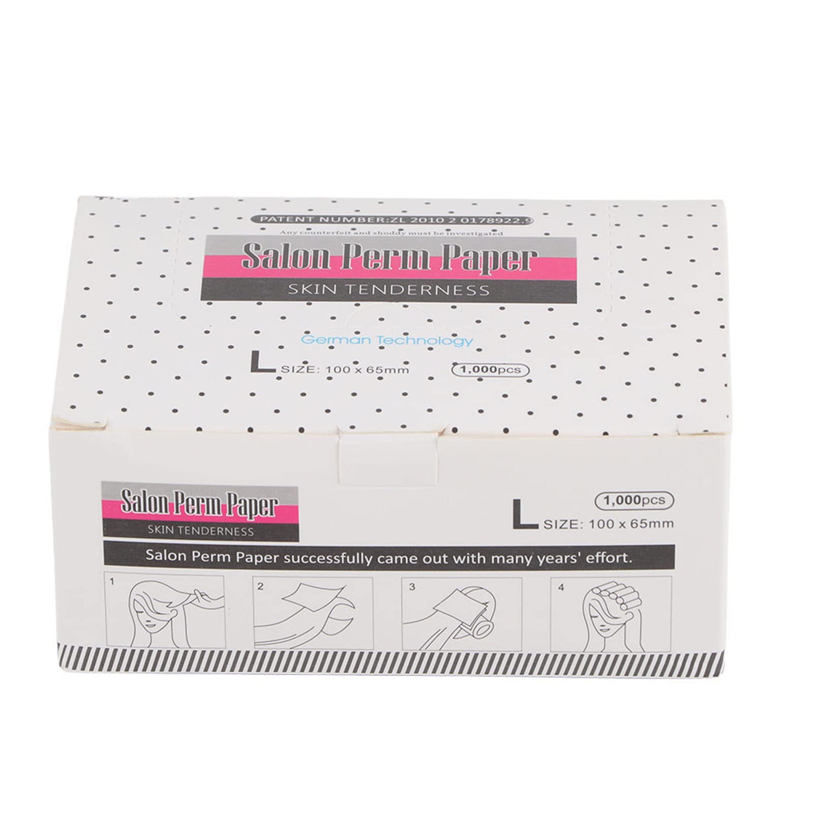 Hair Perm Paper, Barber Shop Ultra Thin Hair Perm Paper, Mesh Breathable Perming Paper Hairdressing Tool (perm paper)