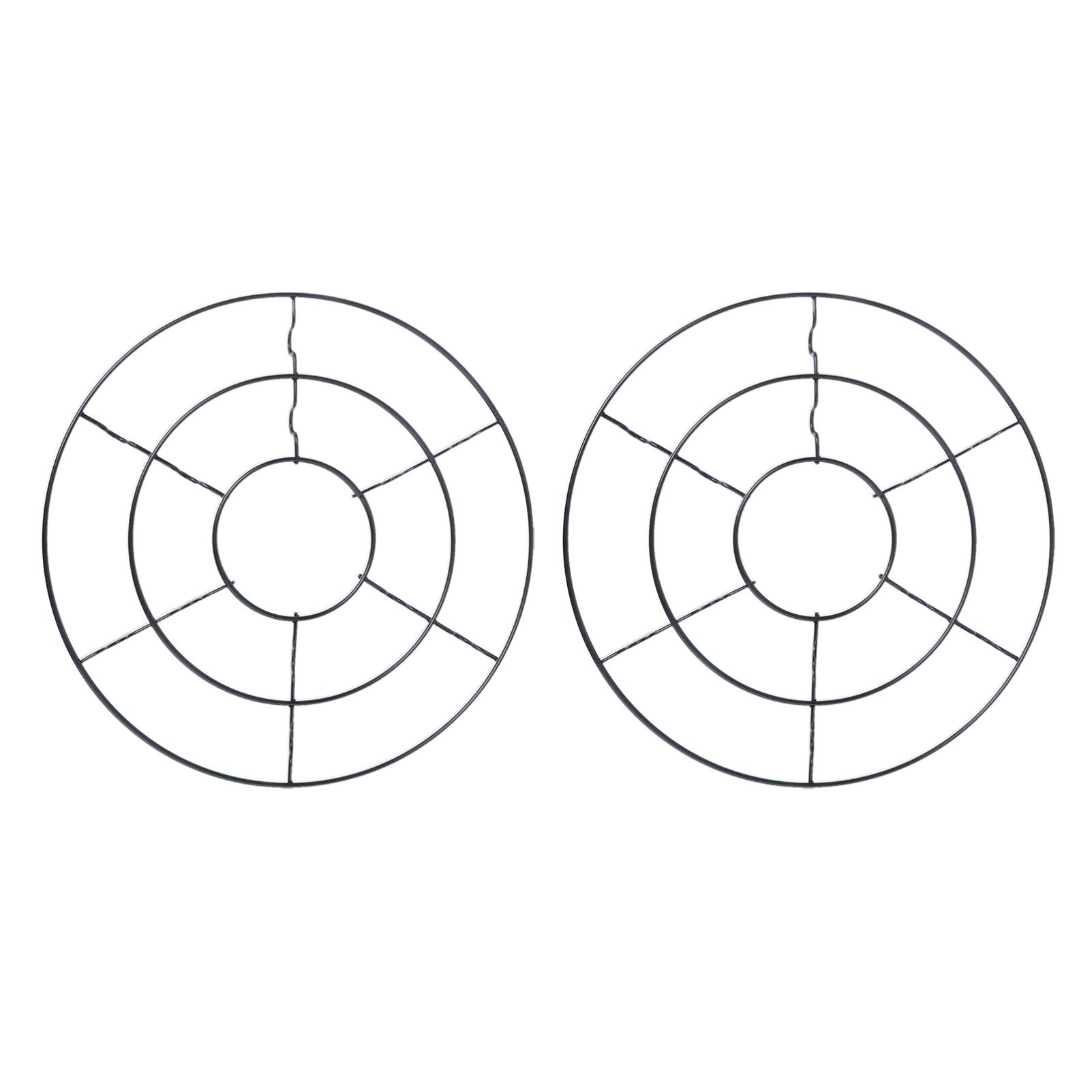 YARNOW 2pcs 30cm Metal Potted Plant Stand Flower Pot Iron Rack Indoor Outdoor Display Planter Display Rack Decorative Flower Container Trivet Holder